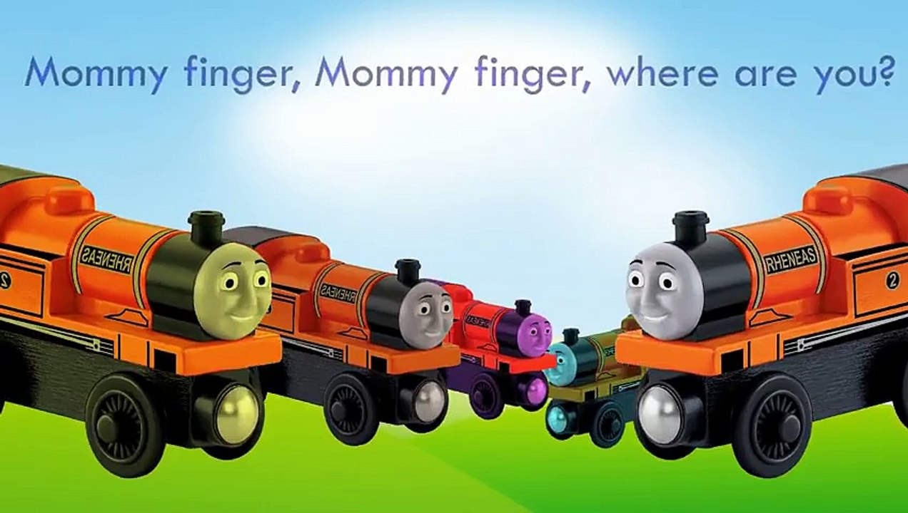 Finger Family Thomas and Friends Song Trains Daddy Finger Nursery Rhymes Full animated car
