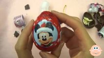 Surprise Eggs Frozen Play Doh DISNEY SURPRISE EGGS! Mickey Mouse Winnie The Poo Minnie