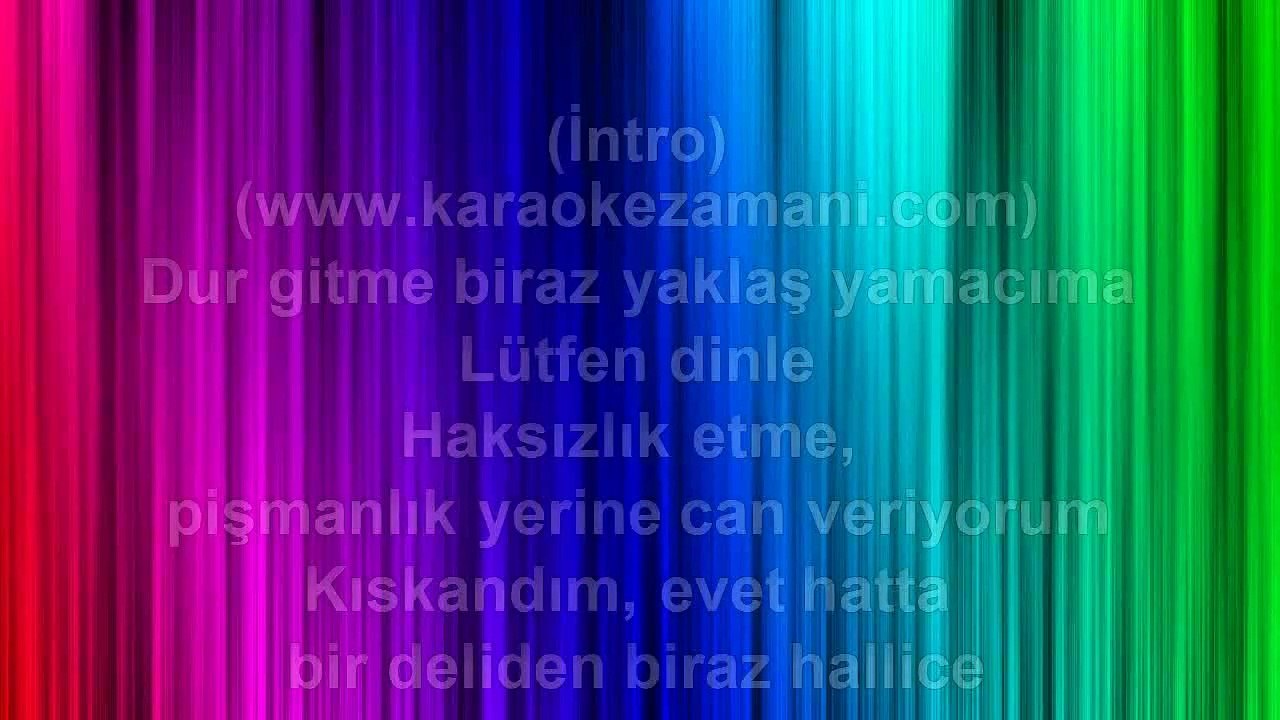 Özgün - Dur Gitme - 2014 TÜRKÇE KARAOKE
