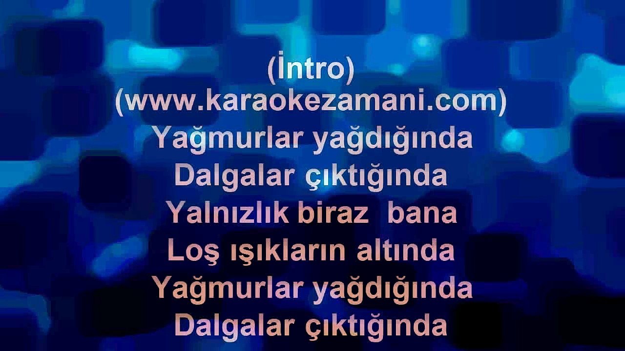 Özgür Doğruöz - Deniz Kızı - 2011 TÜRKÇE KARAOKE