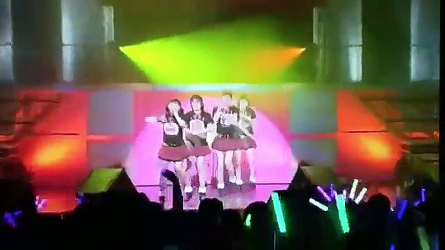 スマイレージ四人最後の「有頂天LOVE」, uchouten love smileage (final, low quality)