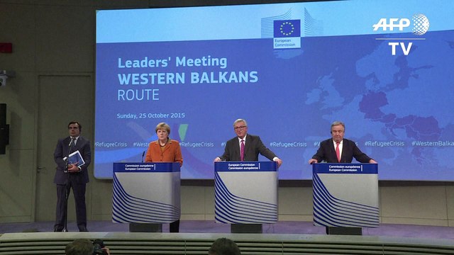 Migrants : 100 000 places d'accueil supplémentaires dans les Balkans et en Grèce