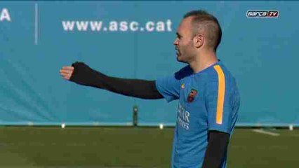 Iniesta returns as Barcelona prepare for Eibar