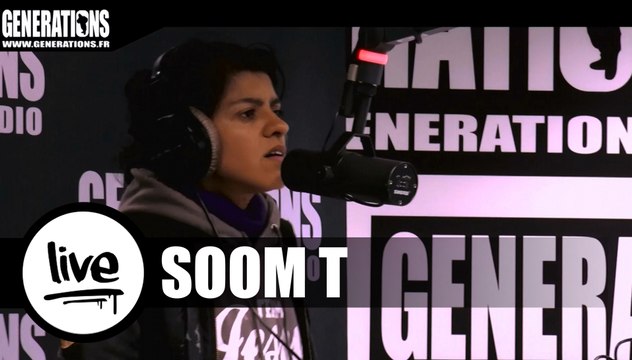 Soom T - Broken Robots (Live des studios de Generations)