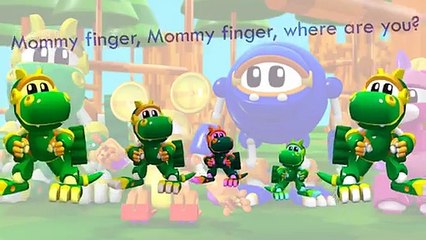 Animal Mechanicals Finger Family Song Daddy Finger Nursery Rhymes Sasquatch rex Mouse Komo