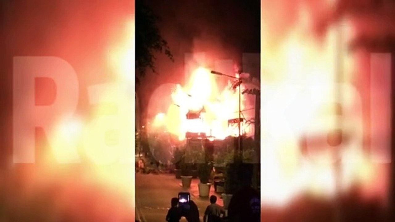 Alanya- Önce taşladılar, sonra yakıp yağmaladılar