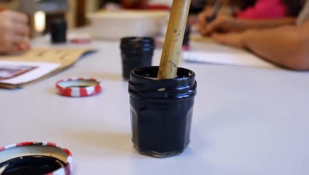 Atelier grimoire à Concorès 2015