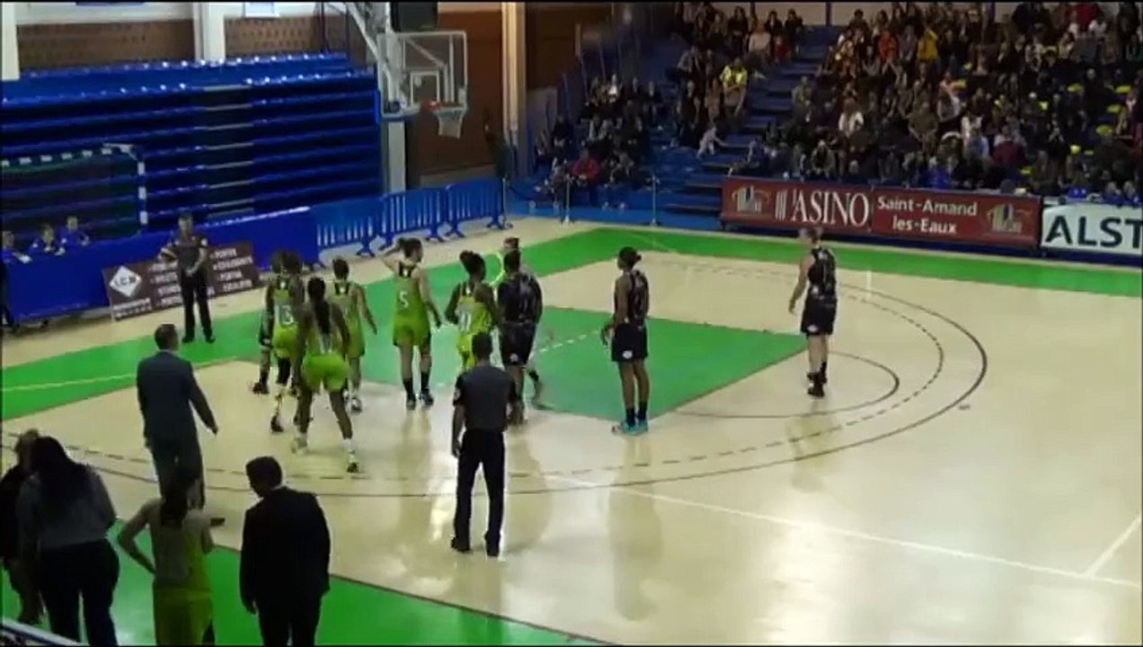 LFB - J5 : Buzzer beater Kaleena Lewis (Flammes Carolo)