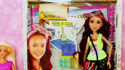 Project Mc2 Cameryns Skateboard Color Changer Doll + Adrienne, Frozen Elsa, Barbie & Ariel
