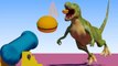VIDS for KIDS in 3d (HD) Burger Cannon and Dinosaur for Children, Learn Counting AApV