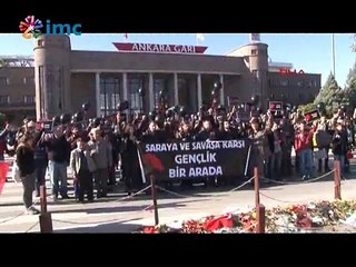 Ankara'da gençlerden ortak anma