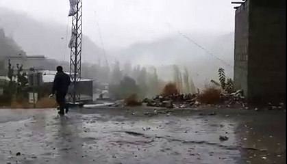 Snow Storm and Earthquake in Hunza Valley