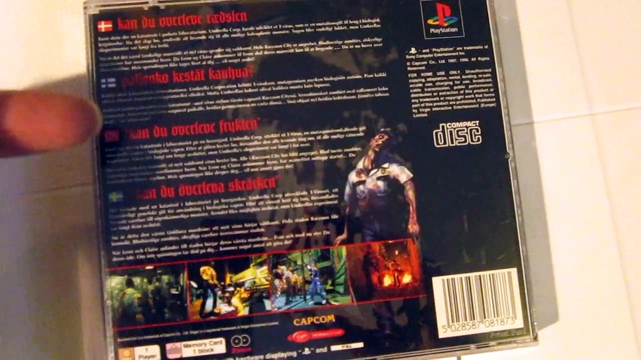 Resident Evil 2 (Playstation) PAL