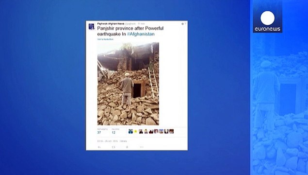 Землетрясение в Афганистане почувствовала вся Южная Азия