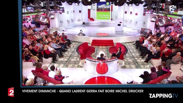Vivement Dimanche : Quand Laurent Gerra a fait boire Michel Drucker