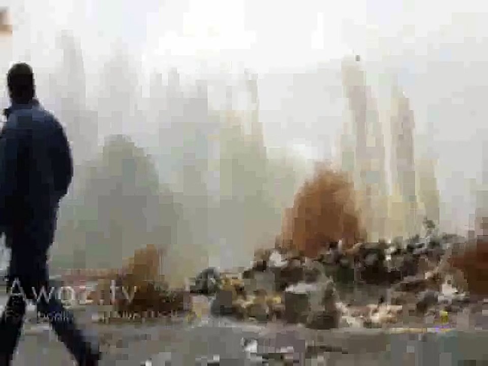 Snowstorm From Ultar After Earthquake