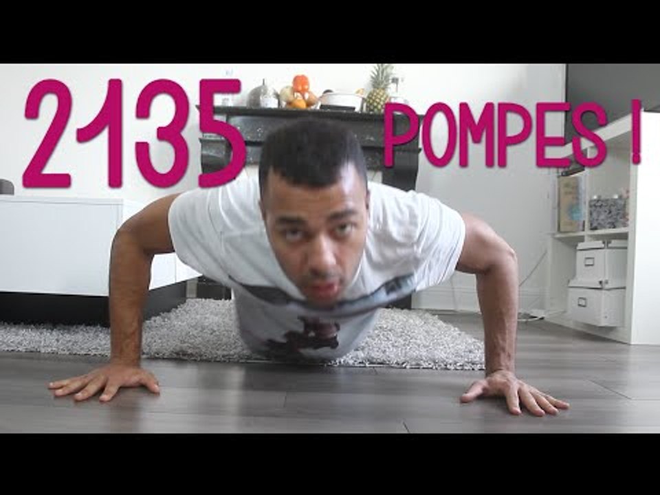 VLOG - Défi Pushups : 1 j'aime = 1 pompe