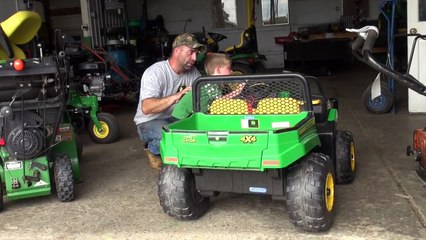 LITTLE BOY LOVES JOHN DEERE TRACTOR COMPANY