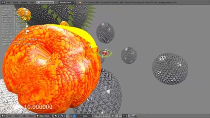 Amario indie game devlog - pumpkin planets