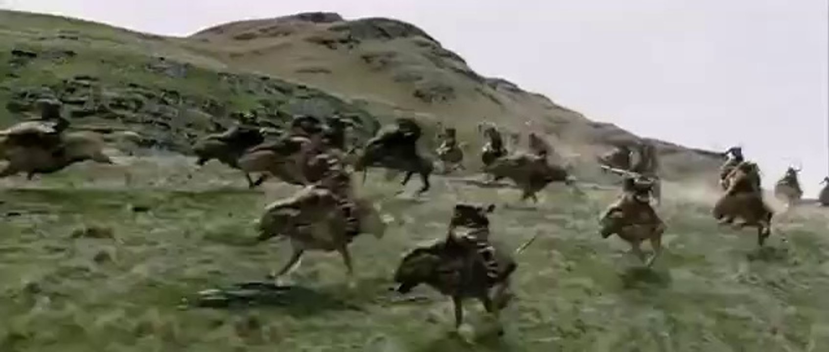 Yüzüklerin Efendisi İki Kule - Kurt Sahnesi