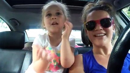 Teigan and mom singing open doors