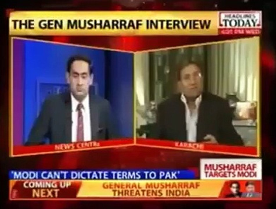 india ke media ko musharaf ka moo tor jawab -video dailymotion