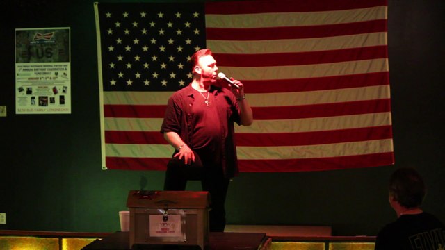 Scott Michael sings 'Long Black Limousine' Elvis Presley Memorial VFW 2015