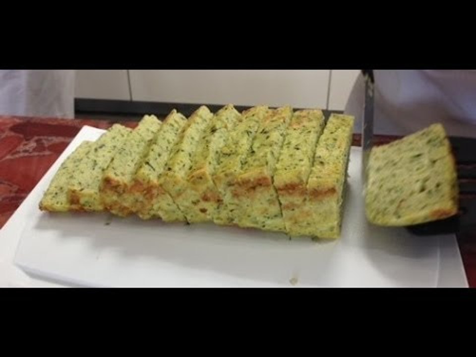 Recette facile et rapide d'une terrine de courgette (Cuisson micro