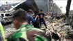 Indonesian military transport plane crashes in Medan 2