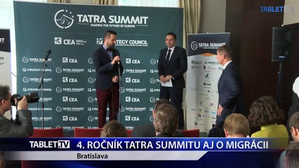 4. ROČNÍK TATRA SUMMITU AJ O MIGRÁCII
