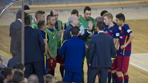 Declaracions de Marc Carmona abans del Barça Lassa (futbol sala) - Peñíscola (1/4 de final Copa del Rei 2015/2016)