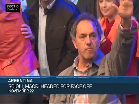 Argentine Presidential Vote Heads to 2nd Round