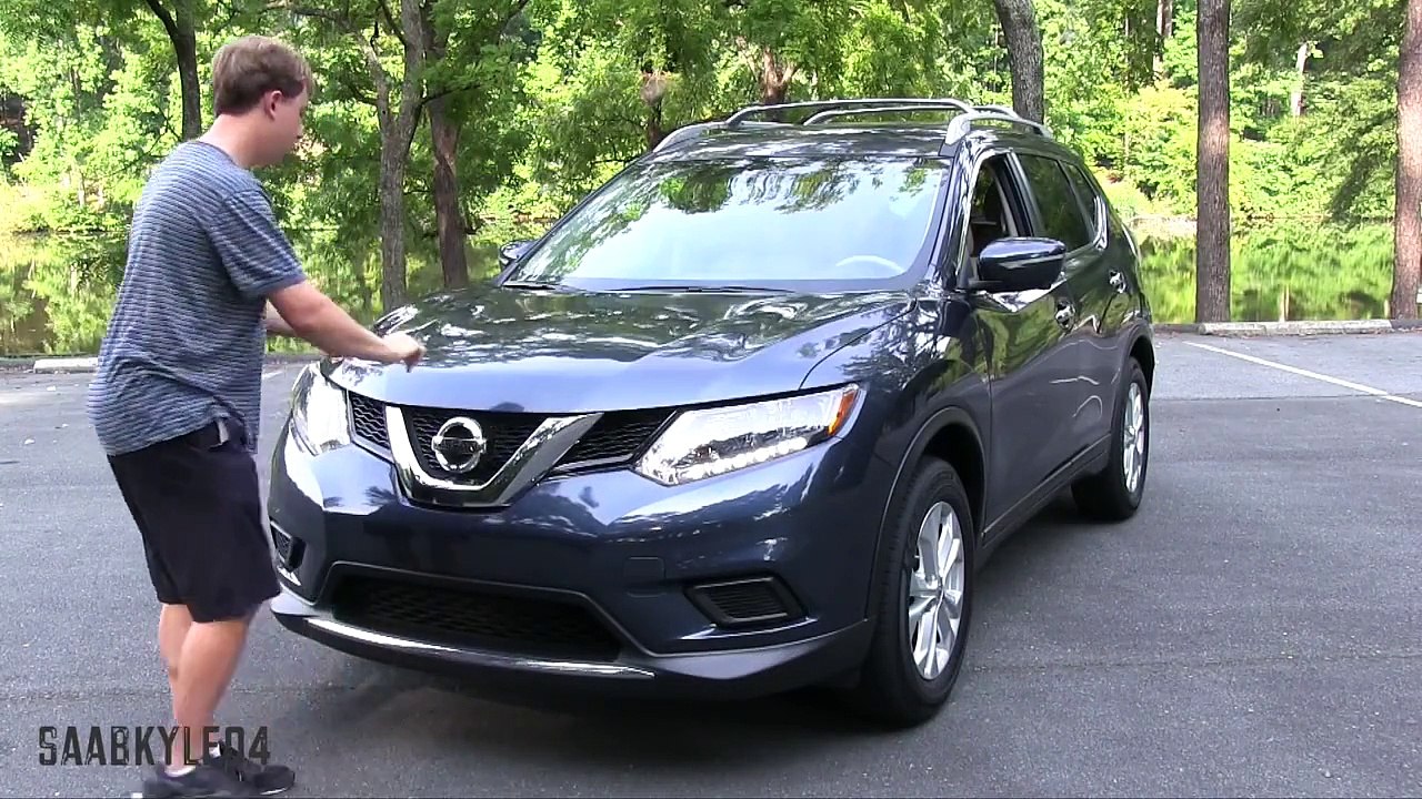 2015 Nissan Rogue SV Start Up, Road Test, and In Depth Review