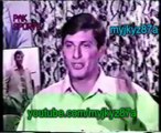 a very young Shahid Afridi talking about Imran Khan