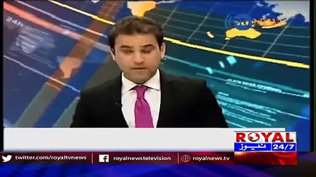 Afghan Earthquake Shakes News Studio news anchor flees as quake occurs