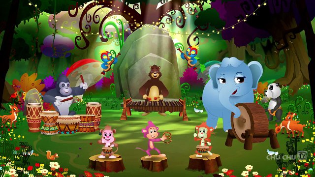 Five Little Monkeys Jumping On The Bed _ Part 3 - 3D Animation - English Nursery Rhymes - Nursery Rhymes - Kids Rhymes - for children with Lyrics