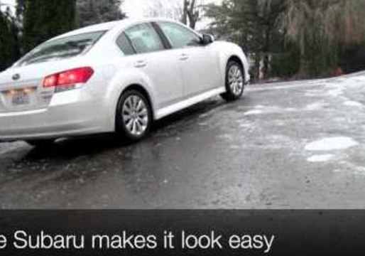Subaru Attempts to Surmount Icy Summit