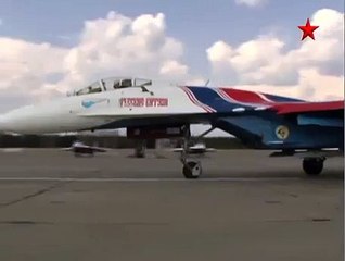 Истребитель Су-27. www.voenvideo.ru