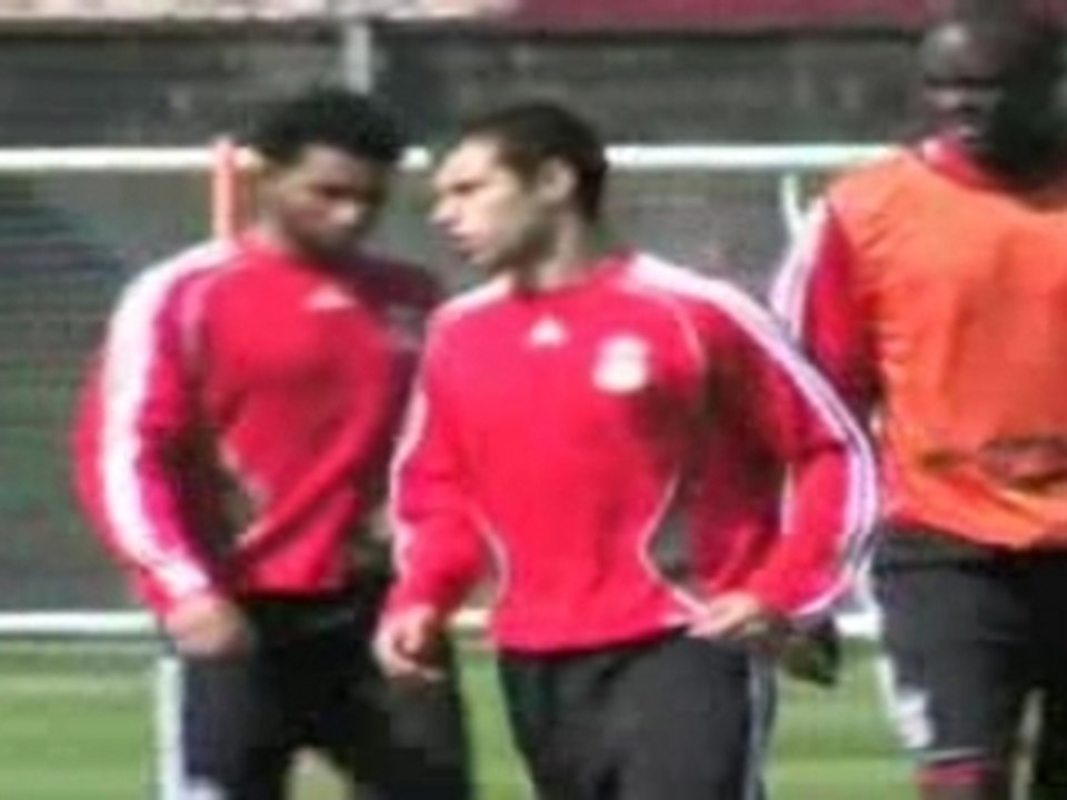 Reds Training Pre-Chelsea Game