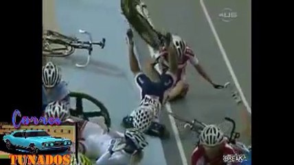 ACIDENTES INCRIVEIS DE BICICLETA - 01