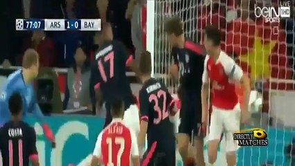 Arsenal vs Bayern Munich 2-0 All Goals 2015
