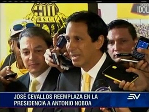 Posesión de José Cevallos