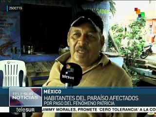 México: "Patricia" deja daños en decenas de municipios