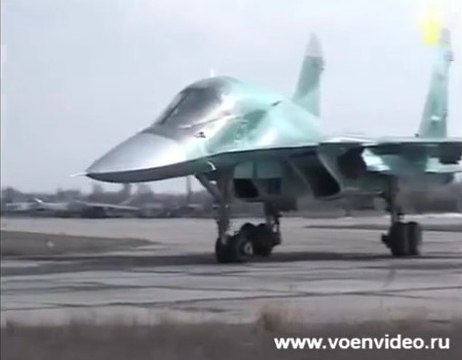 Штурмовик СУ-34. voenvideo.ru