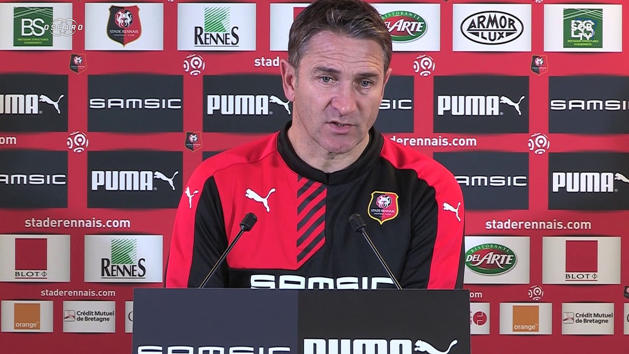 Bastia-Rennes : Conf. d'avant-match de P. Montanier et R. Danzé