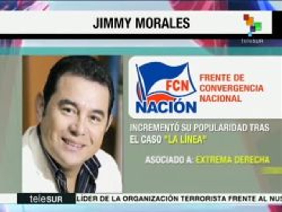 Perfil de Jimmy Morales, nuevo presidente de Guatemala