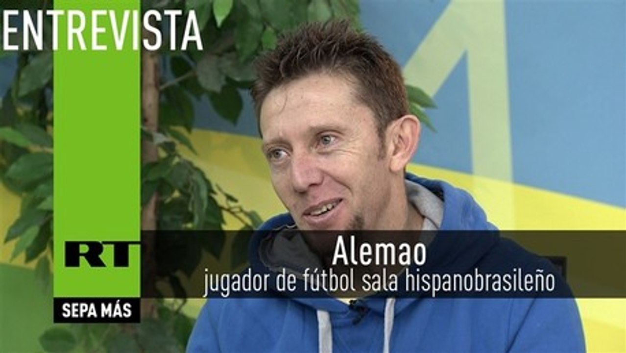 Entrevista con Alemao, jugador de fútbol de sala hispanobrasileño