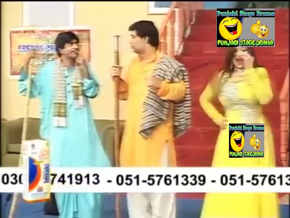 Sajan Abbas,Anjuman Shehzadi, Asif Iqbal - New Pakistani Stage Drama 2015