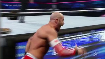 Cesaro vs. Seth Rollins SmackDown, October 22, 2015