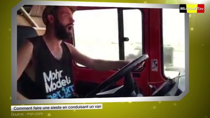 Comment faire une sieste en conduisant un camion